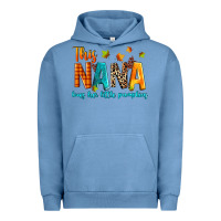 Pigment Pebble Blue this nana loves her little pumpkins Urban Hoodie - texasbilliewilder