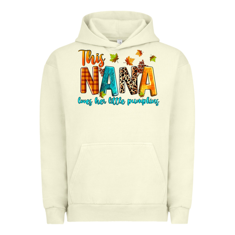 This Nana Loves Her Little Pumpkins Urban Hoodie by texasbilliewilder | Teevron