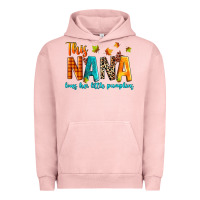 Pigment Salmon this nana loves her little pumpkins Urban Hoodie - texasbilliewilder