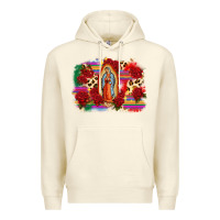 Sandshell Our Lady of Guadalupe Premium Hoodie - CTS Tumbler Store