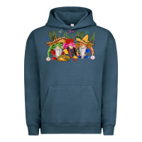Pigment Midnight Navy mexican gnomes Urban Hoodie - CTS Tumbler Store