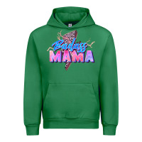 Emerald badass mama Urban Hoodie - Zillion Design Studio