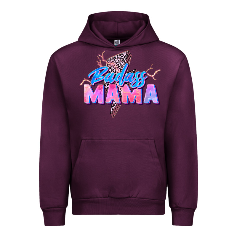 Badass Mama Urban Hoodie by Zillion Design Studio | Teevron