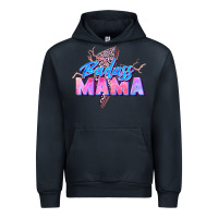 Navy badass mama Urban Hoodie - Zillion Design Studio