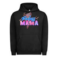 Pigment Black badass mama Urban Hoodie - Zillion Design Studio