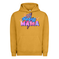 Pigment Peanut Butter badass mama Urban Hoodie - Zillion Design Studio