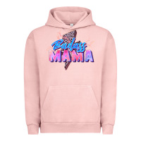Pigment Salmon badass mama Urban Hoodie - Zillion Design Studio
