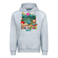 Heather Grey busy doing cool teacher stuff Urban Hoodie - Zillion Design Studio