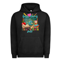 Pigment Black busy doing cool teacher stuff Urban Hoodie - Zillion Design Studio