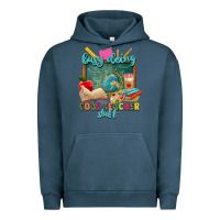 Pigment Midnight Navy busy doing cool teacher stuff Urban Hoodie - Zillion Design Studio