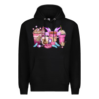 Black princess coffee cups Premium Hoodie - Zillion Design Studio