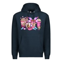 Navy princess coffee cups Premium Hoodie - Zillion Design Studio