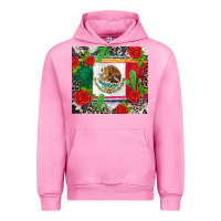 Fuchsia Pink mexican flag Urban Hoodie - CTS Tumbler Store