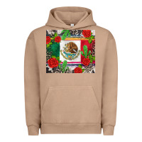 Pigment Burro mexican flag Urban Hoodie - CTS Tumbler Store