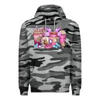 Slate Camo princess coffee cups Premium Hoodie - Zillion Design Studio
