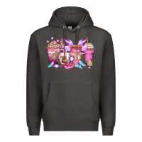 Smoke princess coffee cups Premium Hoodie - Zillion Design Studio