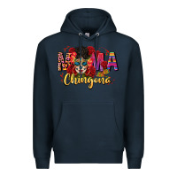 Navy mama chingona Premium Hoodie - CTS Tumbler Store