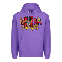 Purple mama chingona Premium Hoodie - CTS Tumbler Store
