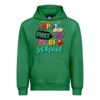 Emerald happy first day of school Urban Hoodie - Zillion Design Studio