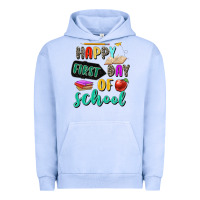 Pigment Grape Ice happy first day of school Urban Hoodie - Zillion Design Studio