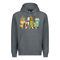 Rock school bus coffee cups Premium Hoodie - Zillion Design Studio