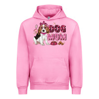 Fuchsia Pink dog mom Urban Hoodie - Zillion Design Studio