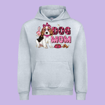 Dog Mom Urban Hoodie Designed By Zillion Design Studio
