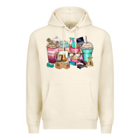 Tofu small business coffee cups Premium Hoodie - Zillion Design Studio