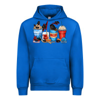 Cobalt hockey begins after coffee cups Urban Hoodie - Zillion Design Studio