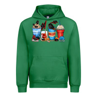 Emerald hockey begins after coffee cups Urban Hoodie - Zillion Design Studio