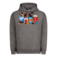 Pigment Tornado hockey begins after coffee cups Urban Hoodie - Zillion Design Studio