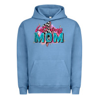 Pigment Pebble Blue hot mess mom Urban Hoodie - Zillion Design Studio