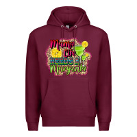 Burgundy mama cita needs a margarita Premium Hoodie - CTS Tumbler Store