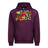 Mauve Wine mexican mom gnome Urban Hoodie - CTS Tumbler Store