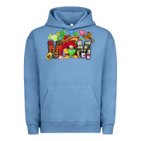 Pigment Pebble Blue mexican mom gnome Urban Hoodie - CTS Tumbler Store