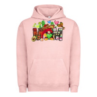 Pigment Salmon mexican mom gnome Urban Hoodie - CTS Tumbler Store
