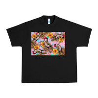 Black Baby monkey flowers Urban Heavy Tee - Artiststas