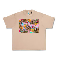 Burro Baby monkey flowers Urban Heavy Tee - Artiststas
