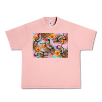Salmon Baby monkey flowers Urban Heavy Tee - Artiststas