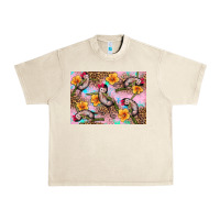 Sandshell Baby monkey flowers Urban Heavy Tee - Artiststas