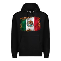 Black mexican and leopard flag Premium Hoodie - CTS Tumbler Store