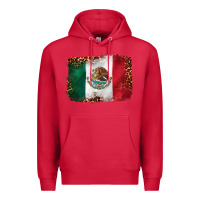 Cardinal mexican and leopard flag Premium Hoodie - CTS Tumbler Store