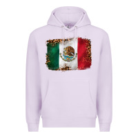Lilac mexican and leopard flag Premium Hoodie - CTS Tumbler Store