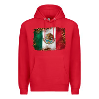 Red mexican and leopard flag Premium Hoodie - CTS Tumbler Store
