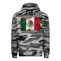 Slate Camo mexican and leopard flag Premium Hoodie - CTS Tumbler Store