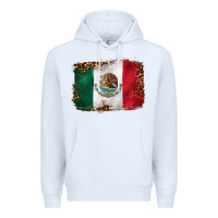 White mexican and leopard flag Premium Hoodie - CTS Tumbler Store
