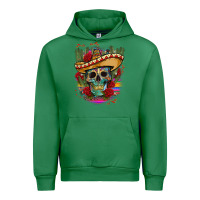 Emerald mexican skeleton Urban Hoodie - CTS Tumbler Store