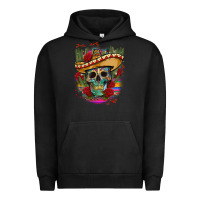Pigment Black mexican skeleton Urban Hoodie - CTS Tumbler Store