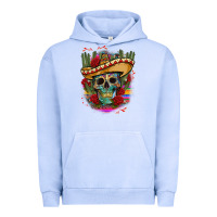 Pigment Grape Ice mexican skeleton Urban Hoodie - CTS Tumbler Store