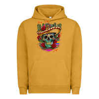 Pigment Peanut Butter mexican skeleton Urban Hoodie - CTS Tumbler Store